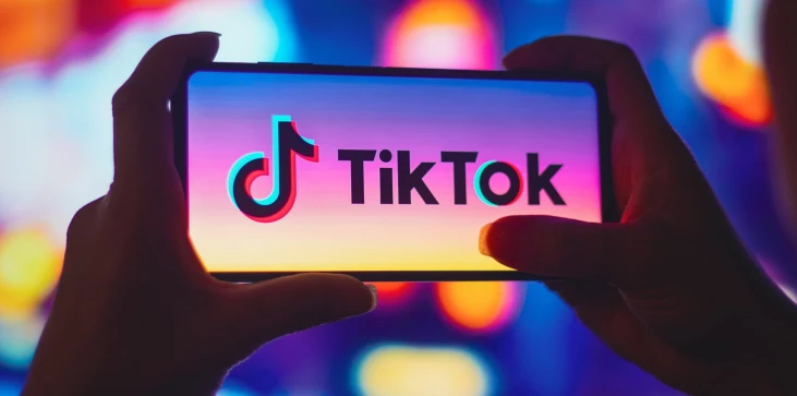 TikTok телефонының логотипі